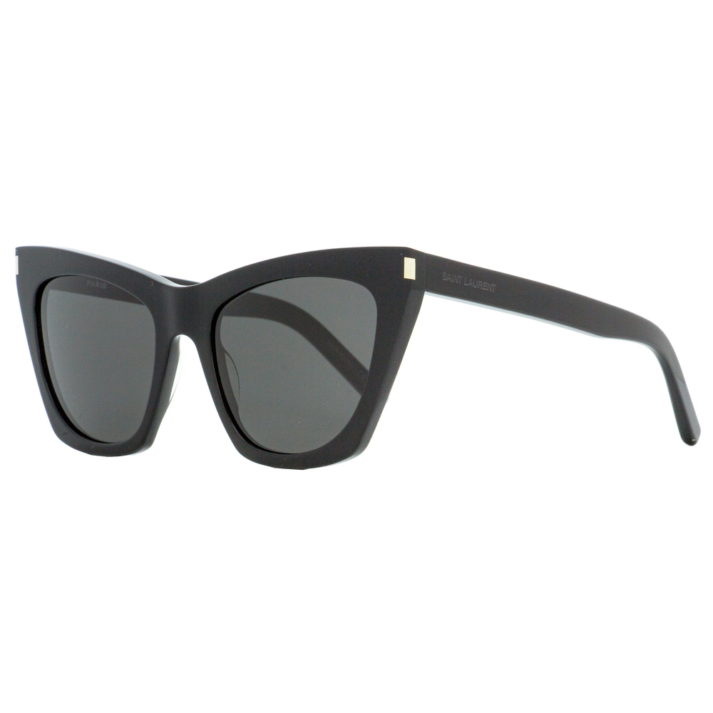 Saint Laurent Cat Eye Sunglasses SL 214 Kate 001 Black 55mm YSL